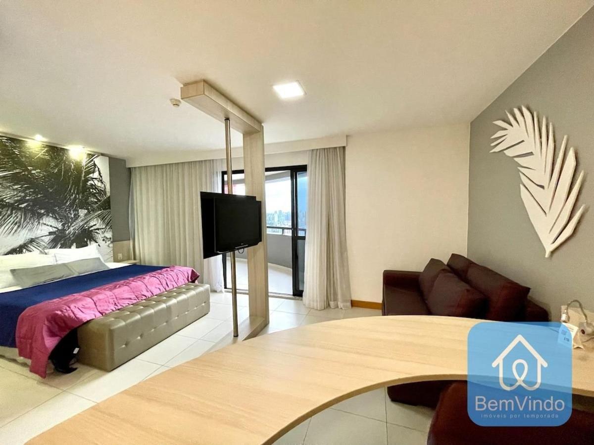 Apartamento Completo E Luxuoso Com Servico De Hote Salvador Exteriör bild